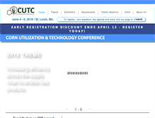 Tablet Screenshot of corntechconf.org